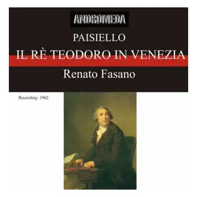 2CD Giovanni Paisiello: Il Re Teodoro In Venezia