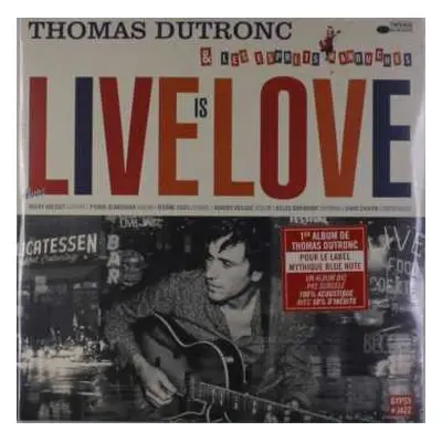 2LP Thomas Dutronc: Live Is Love