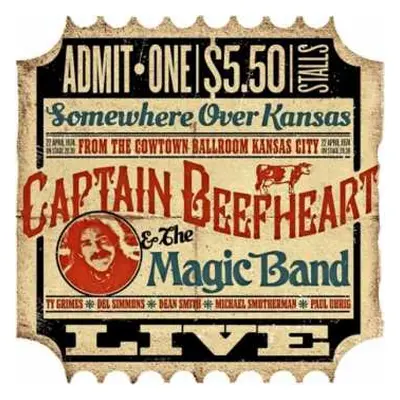 CD Captain Beefheart: Somewhere Over Kansas. Live From Kansas 1974