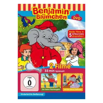 DVD Various: Benjamin Blümchen: Der Kleine Falschengeist / ...und Die Blauen Elefanten