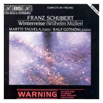 CD Franz Schubert: Winterreise (Wilhelm Müller)