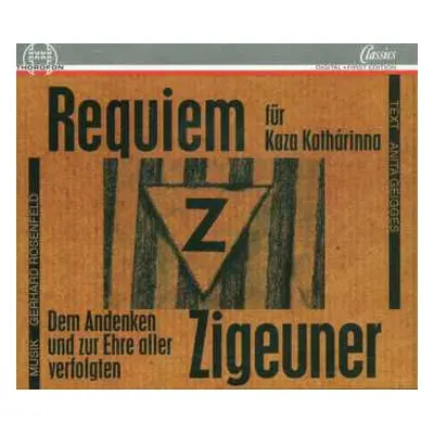 2CD Gerhard Rosenfeld: Requiem Für Kaza Katharinna