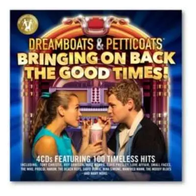 4CD Various: Dreamboats & Petticoats Bringing On Back The Good Times!