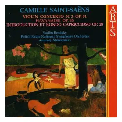 CD Camille Saint-Saëns: Violinkonzert Nr.3