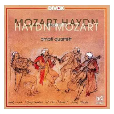 CD Wolfgang Amadeus Mozart: Mozart--Haydn--Mozart -Streich Quartetts