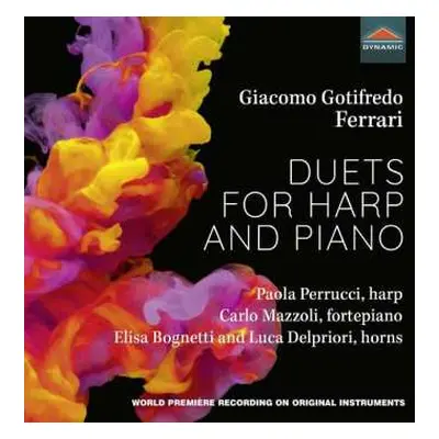 CD Giacomo Gotifredo Ferrari: Duette Für Harfe & Klavier Nr.1-4