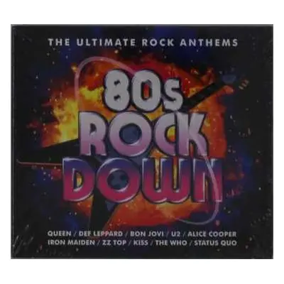 3CD Various: 80s Rock Down