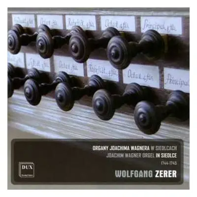 CD Carl Philipp Emanuel Bach: Wolfgang Zerer,orgel