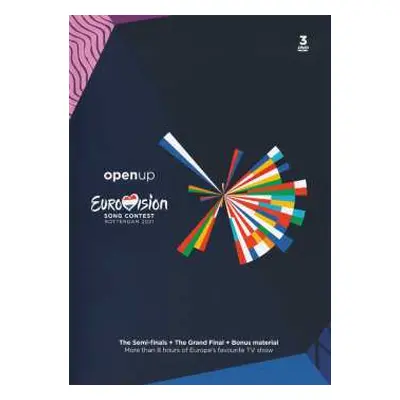 3DVD Various: Eurovision Song Contest Rotterdam 2021 - Open Up