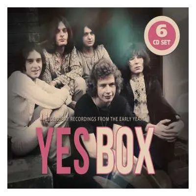 6CD Yes: Yes Box - Legendary Recordings From The Early Years