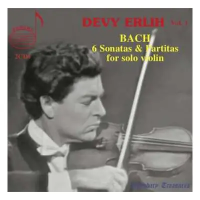 2CD Johann Sebastian Bach: 6 Sonatas & Partitas For Solo Violin