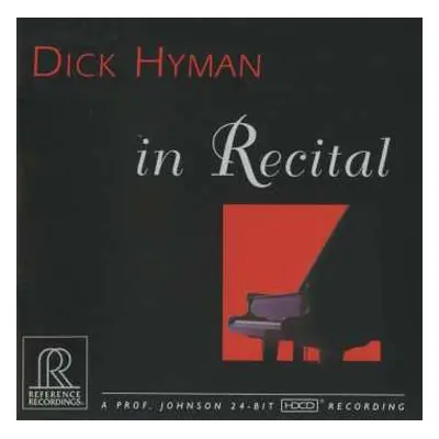 CD Dick Hyman: In Recital At the Maestro Foundation