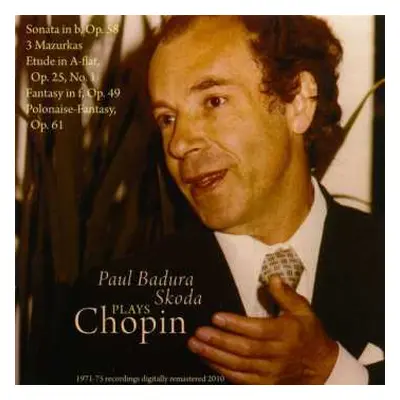 CD Frédéric Chopin: Paul Badura-skoda Plays Chopin