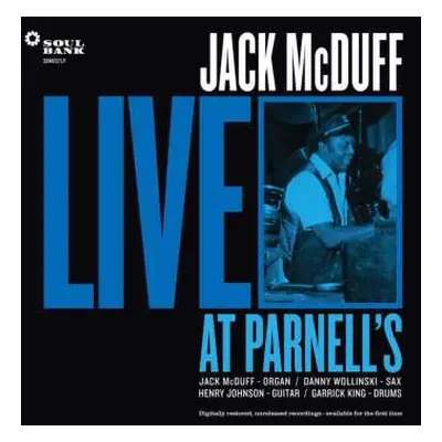 3LP Brother Jack McDuff: Live At Parnell's