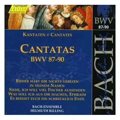 CD Helmuth Rilling: Cantatas BWV 87-90