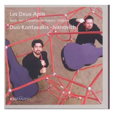 CD Johann Sebastian Bach: Duo Kontaxakis/ivanovich - Les Deux Amis