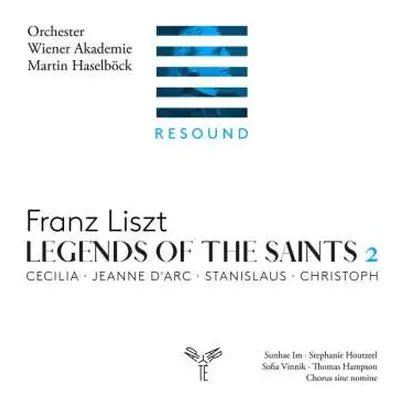 CD Martin/hampson Haselbock: Liszt Heiligenlegenden (ii)