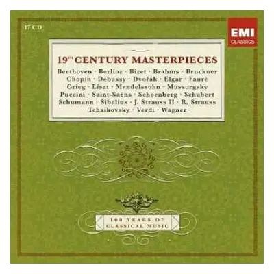 17CD/Box Set Various: 19th Century Masterpieces - 100 Years of Classical Music LTD