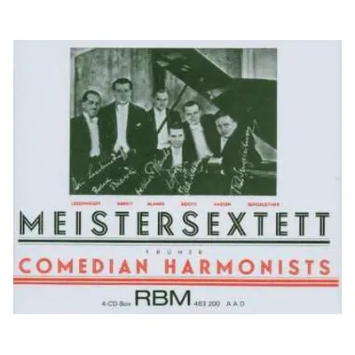 4CD Meister-sextett: Edition Comedian Harmonists