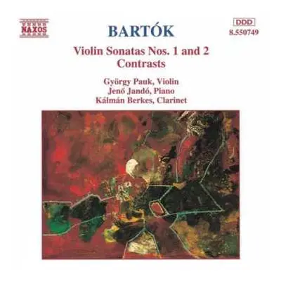 CD Béla Bartók: Violin Sonatas Nos. 1 And 2 / Contrasts