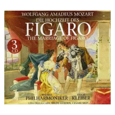 3CD Wolfgang Amadeus Mozart: Die Hochzeit Des Figaro