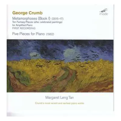 CD George Crumb: Metamorphoses (Book I); Five Pieces For Piano