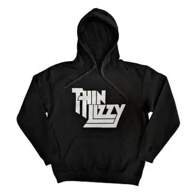 Thin Lizzy Unisex Pullover Hoodie: Stacked Logo (x-large) XL