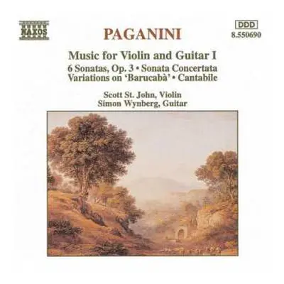 CD Niccolò Paganini: Music For Violin And Guitar I