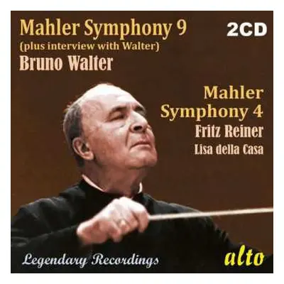 2CD Bruno Walter: Symphonies 9 & 4