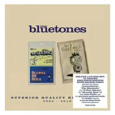 4CD The Bluetones: Superior Quality Recordings 2003 - 2010