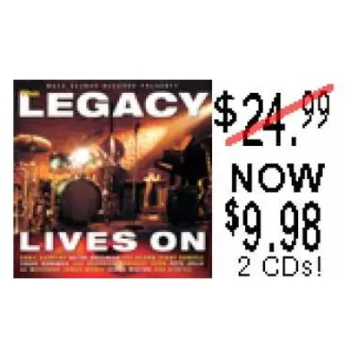 2CD The Legacy Band: The Legacy Lives On