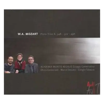 CD Wolfgang Amadeus Mozart: Klaviertrios Nr.1,2,4