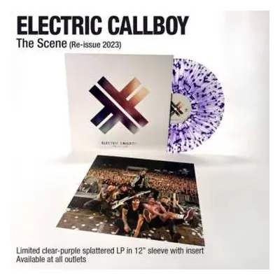 LP Electric Callboy: The Scene (limited Edition) (re-issue 2023) (clear / Purple Splattered Viny