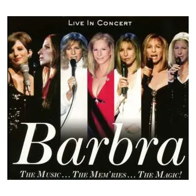 2CD Barbra Streisand: The Music... The Mem'ries... The Magic! (Live In Concert) DLX