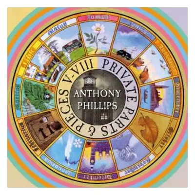 5CD/Box Set Anthony Phillips: Private Parts & Pieces V-VIII