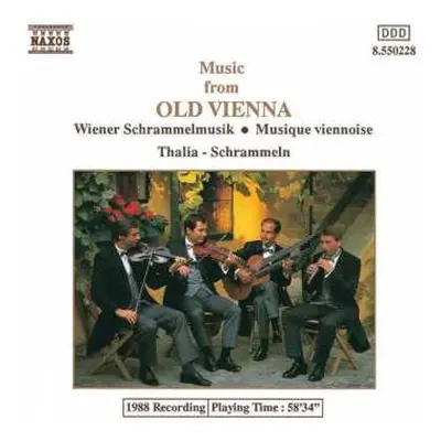 CD Thalia-Schrammeln: Music From Old Vienna