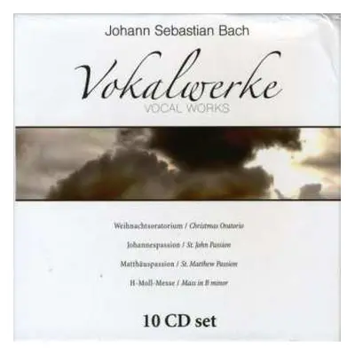 10CD/Box Set Johann Sebastian Bach: Vocal Works