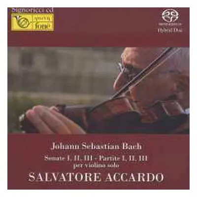 CD/SACD Johann Sebastian Bach: Sonaten & Partiten Für Violine Bwv 1001-1006