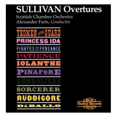 CD Arthur Sullivan: Ouvertüren