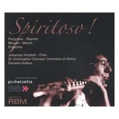 2CD Giovanni Battista Pergolesi: Johannes Hustedt Spielt Flötenkonzerte