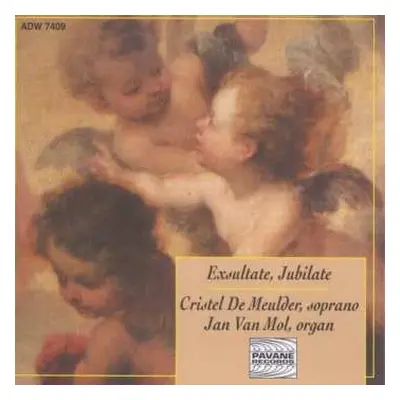 CD Georg Friedrich Händel: Cristel De Meulder - Exsultate,jubilate