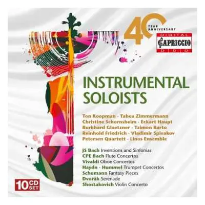 10CD Domenico Scarlatti: Instrumental Soloists - 40 Year Anniversary Capriccio