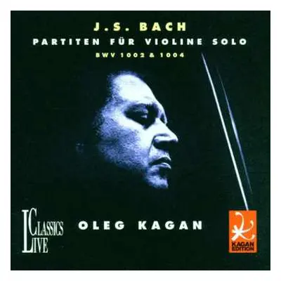 CD Johann Sebastian Bach: Partiten Für Violine Solo BWV 1002 & No. 2 BWV 1004