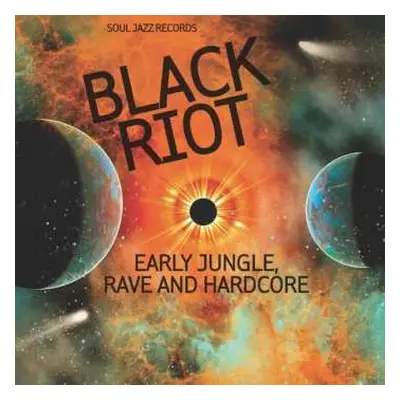 2LP Various: Black Riot (Early Jungle, Rave And Hardcore) LTD