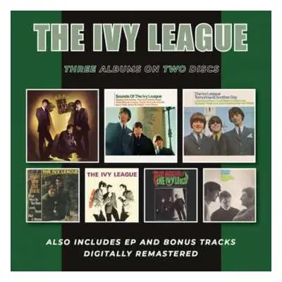 2CD The Ivy League: This Is The Ivy League/Sounds Of The Ivy League/Tomorrow Is Another Day/Plus