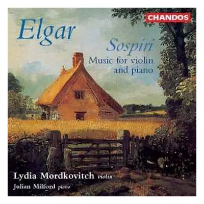 CD Sir Edward Elgar: Sospiri Music For Violin And Piano