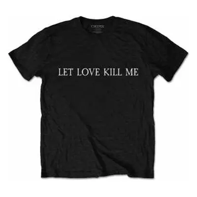 Tričko Let Love Kill Me XL