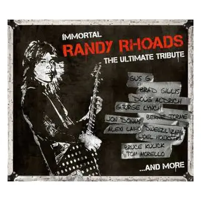 CD/DVD Various: Immortal Randy Rhoads - The Ultimate Tribute