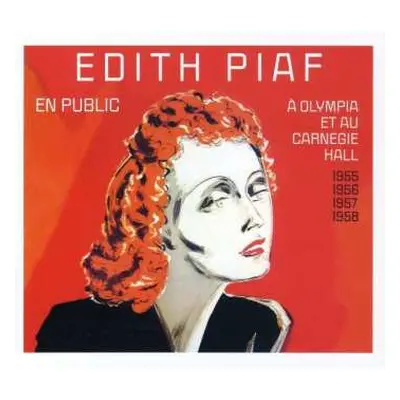 2CD Edith Piaf: En Public À Olympia Et Au Carnegie Hall 1955, 1956, 1957, 1958