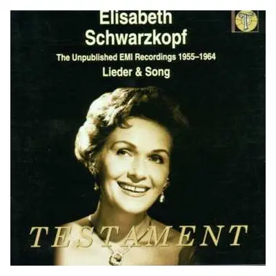 CD Gerald Moore: Elisabeth Schwarzkopf The Unpublished Emi Recordings 1955-1964 Lieder & Song